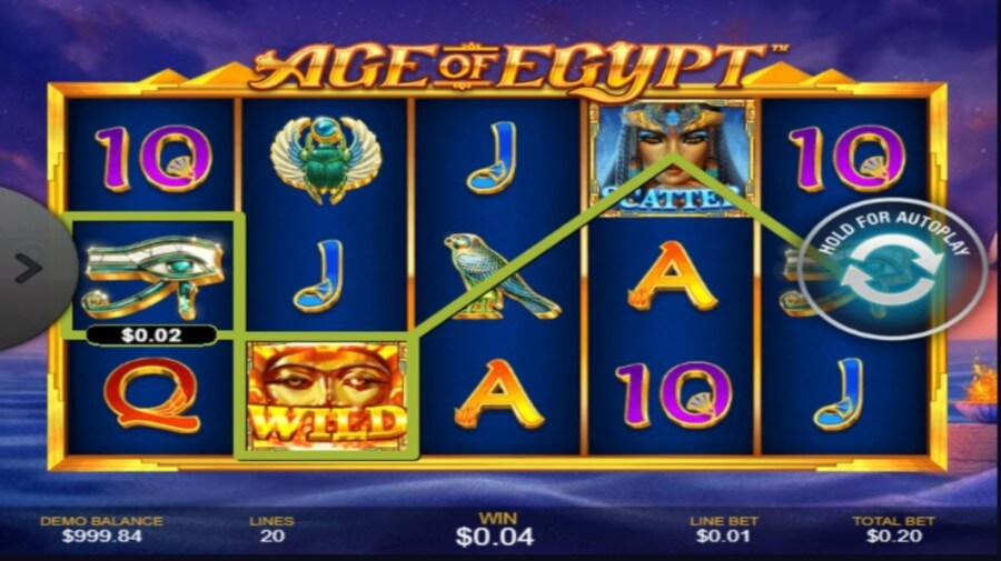 Age of Egypt Slot View
