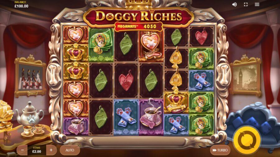 Doggy Riches MegaWays Slot View